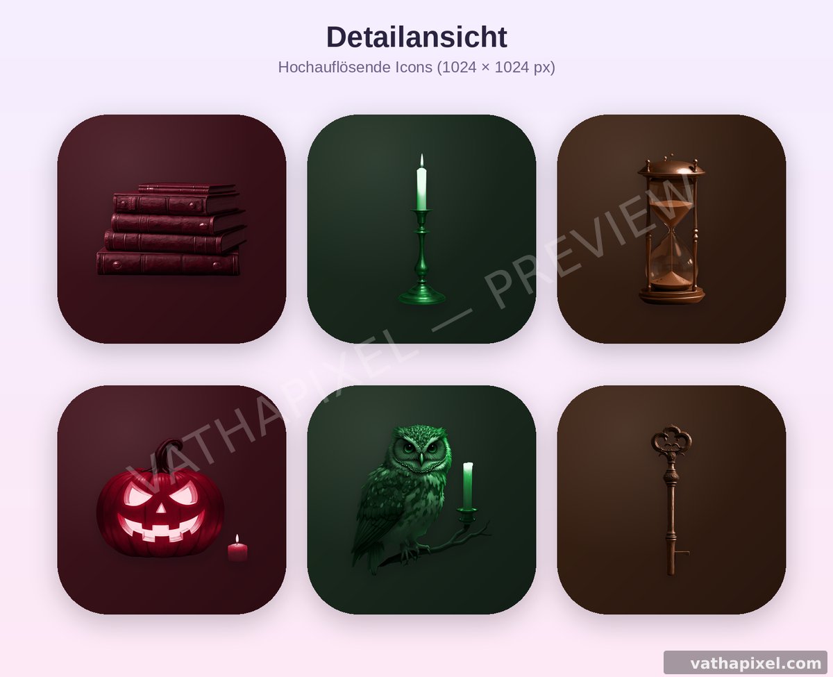 Halloween Dark Academia: Nahaufnahme