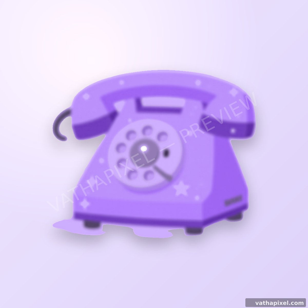 Kawaii Blush Icons in mehreren Farben nebeneinander