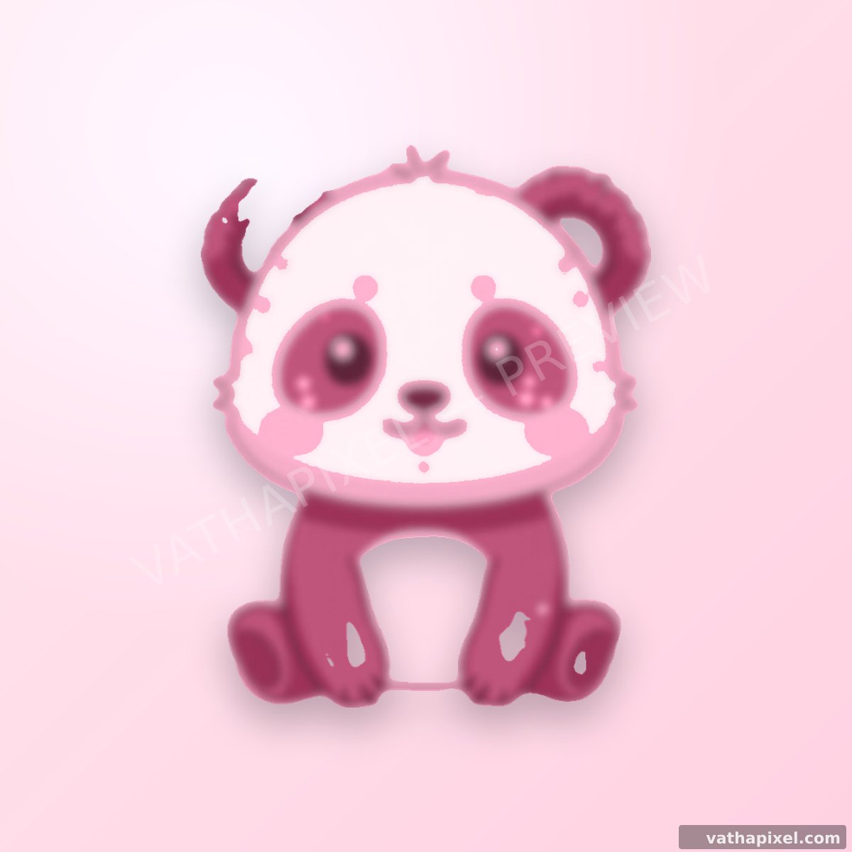 Kawaii Critters Icon Panda