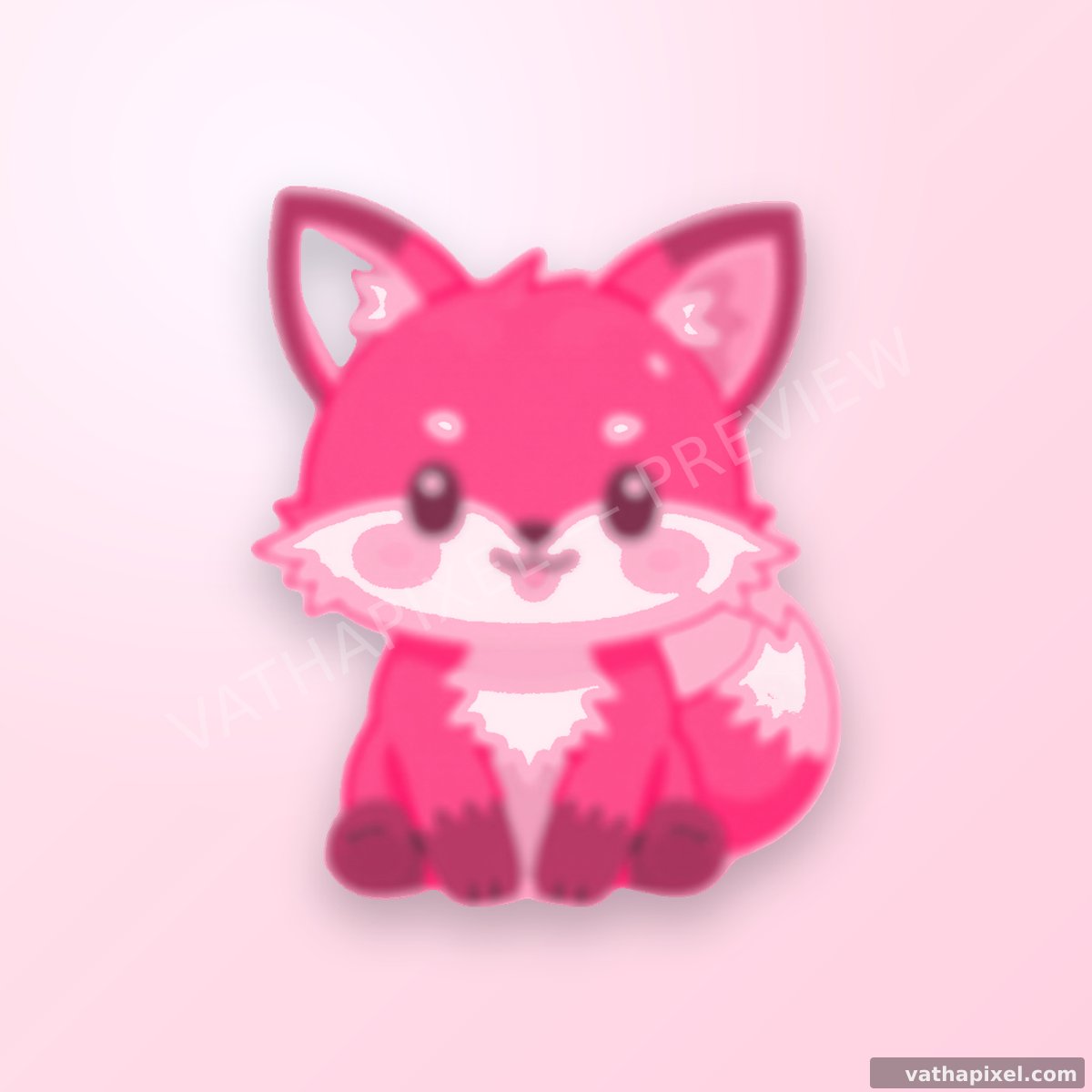 Kawaii Critters Icon Fuchs