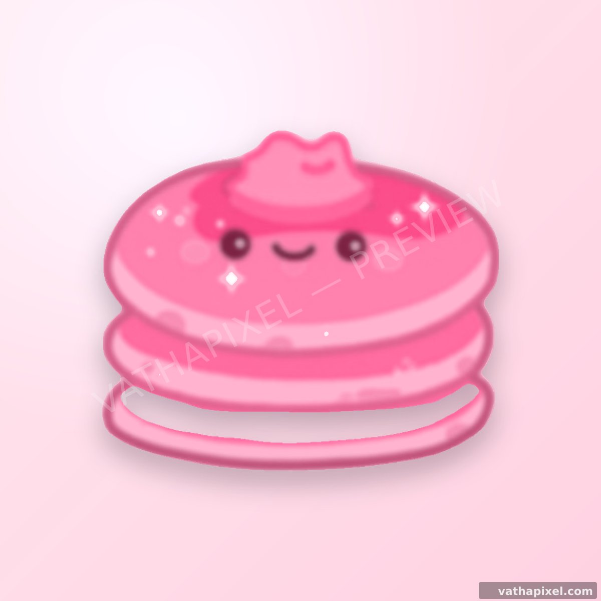 Kawaii Sweets Icon Pfannkuchen