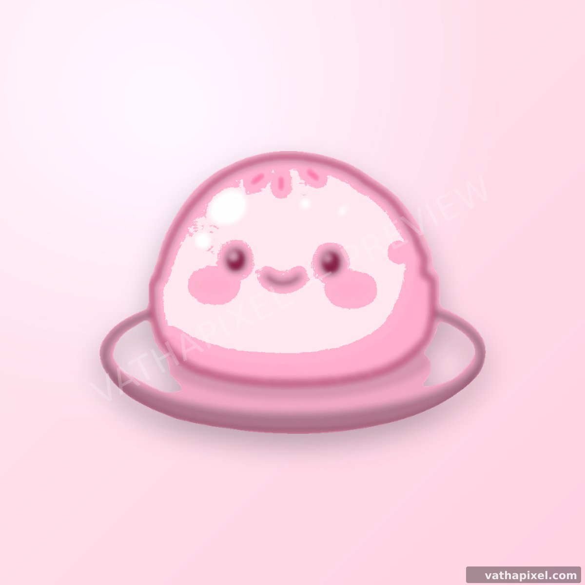 Kawaii Sweets Icon Mochi