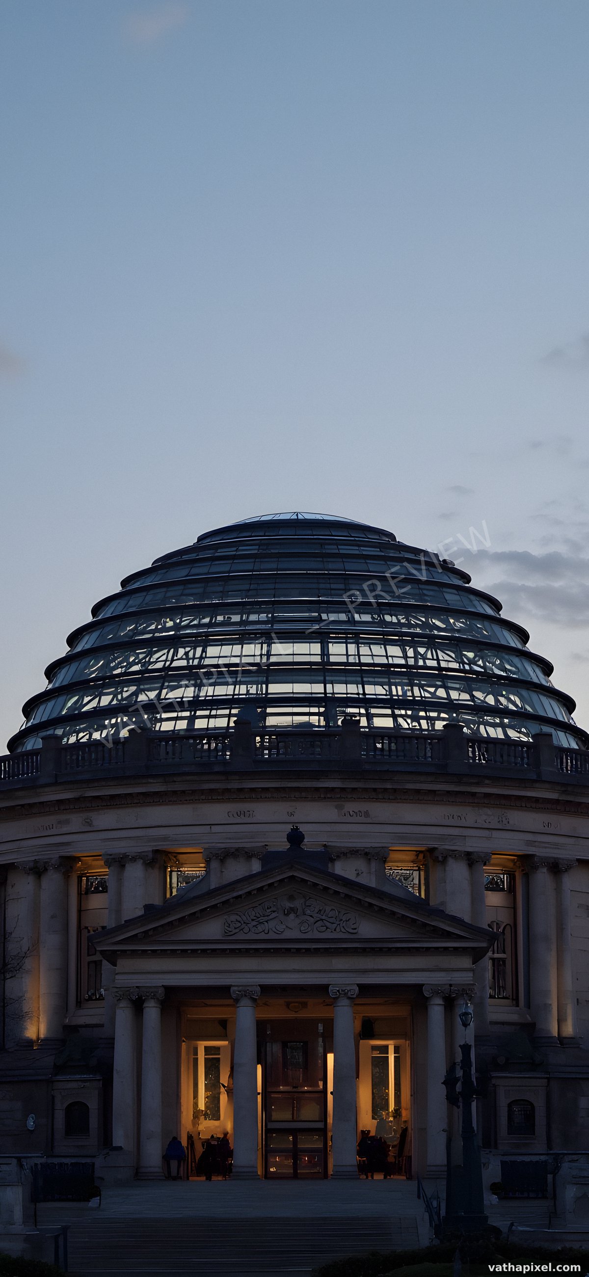 Tag der Deutschen Einheit: Wallpaper Reichstagskuppel
